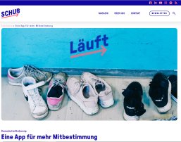 Artikel i SchuB Magazine